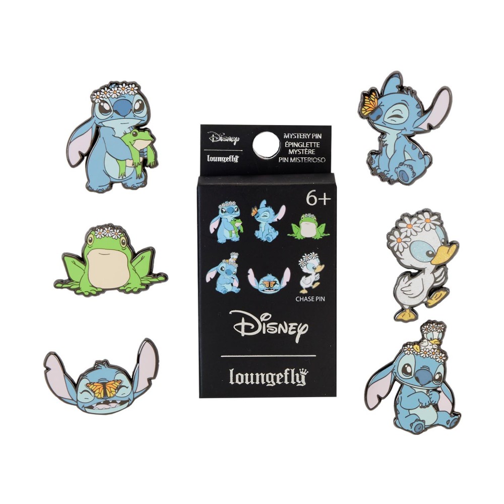 Funko Loungefly Blind Box Enamel Pins - Disney: Lilo and Stitch Springtime (WDPN3428-EA)