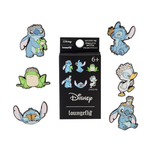 Funko Loungefly Blind Box Enamel Pins - Disney: Lilo and Stitch Springtime (WDPN3428-EA)