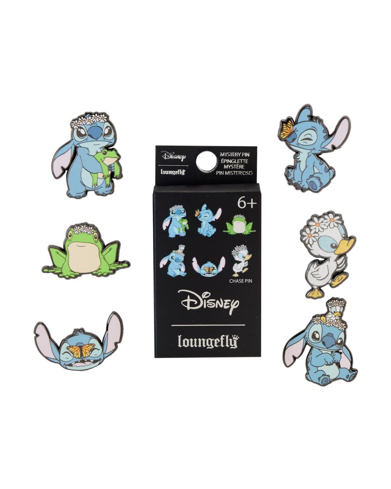 Funko Loungefly Blind Box Enamel Pins - Disney: Lilo and Stitch Springtime (WDPN3428-EA)