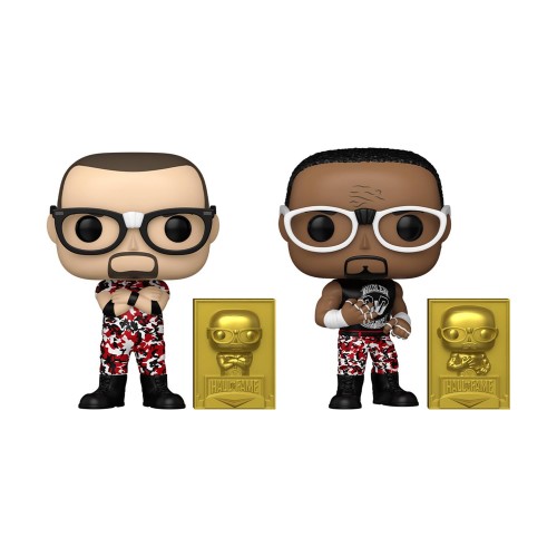 Funko Pop! 2-Pack &amp; Buddy WWE: Hall of Fame - The Dudley Boyz: Bubba Ray &amp; D-Von (Special Edition) Vinyl Figures