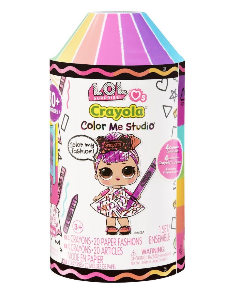 MGA L.O.L. Surprise!: Loves Crayola - Color Me Studio (Random) (505273)