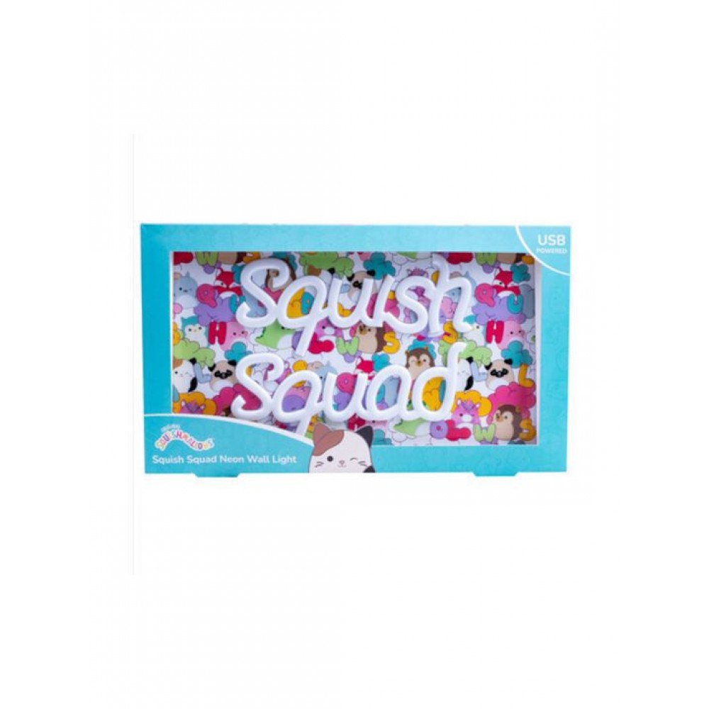 Fizz Squishmallows Squish Squad Neon Wall Light (350066)