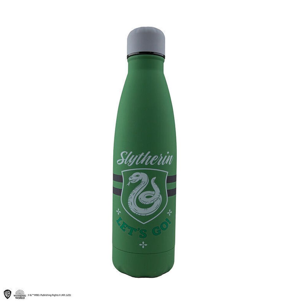Cinereplicas Movies: Harry Potter Lets Go - Slytherin Stainless Water Bottle (CR4032)