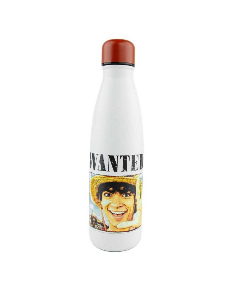 Cinereplicas Animation: One Piece - Wanted Luffy Stainless Water Bottle (CR4092)
