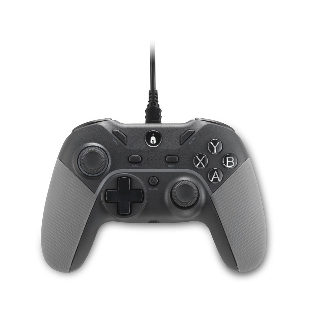 Spartan Gear - Pelekys Wired Controller (compatible with PC and playstation 3) (colour: Black)
