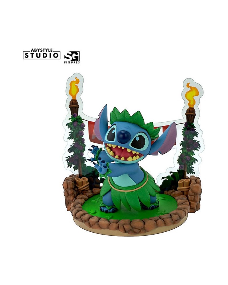 Abysse Disney: Stitch - Hula Dance Statue (10cm) (ABYFIG139)