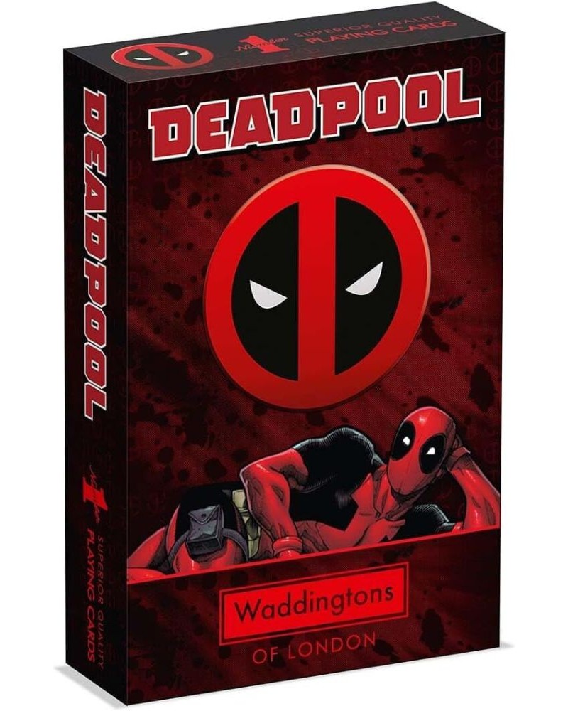 Winning Moves: Waddingtons No.1 - Deadpool Playing Cards (WM04686-EN1)