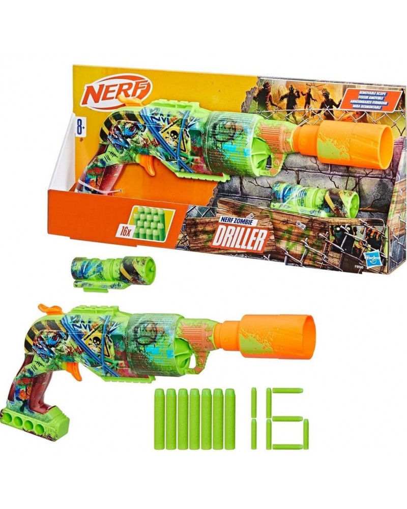 Hasbro Nerf: Zombie - Driller (F8960)
