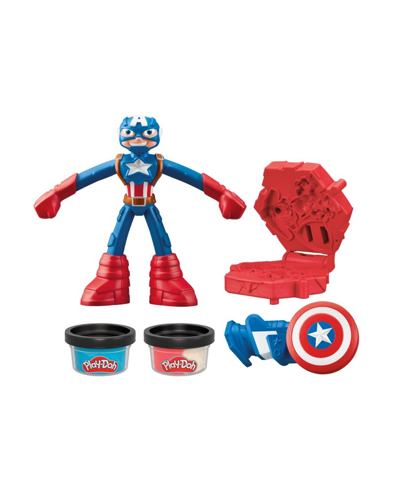 Hasbro Play-Doh Captain America Stamping Shield (G0056)