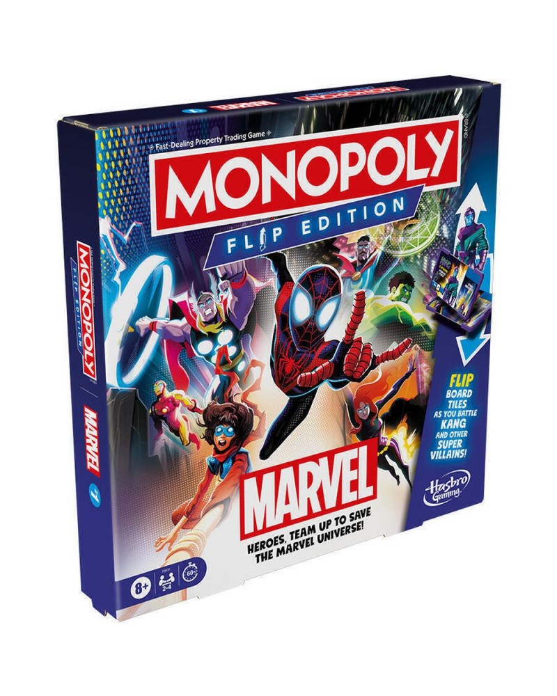 Hasbro Marvel: Monopoly - Flip Edition (Greek Language) (F9931)