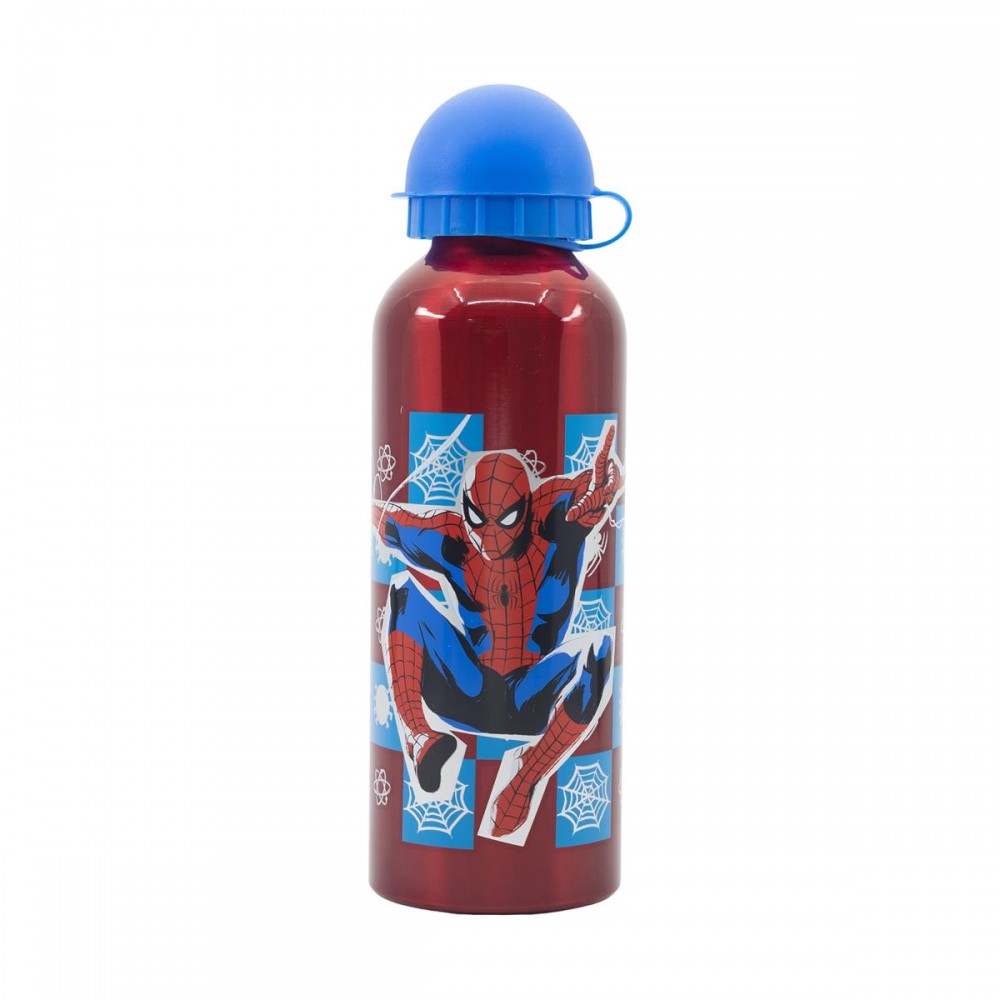 Stor Marvel: Spiderman Arachnid Grid -  High Aluminium Bottle (530ml) (74760)