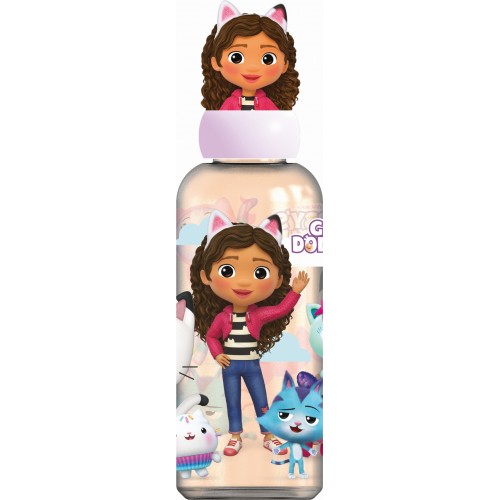 Stor: Gabby Dollhouse - 3D Ecozen Figurine Bottle (560ml) (21254)