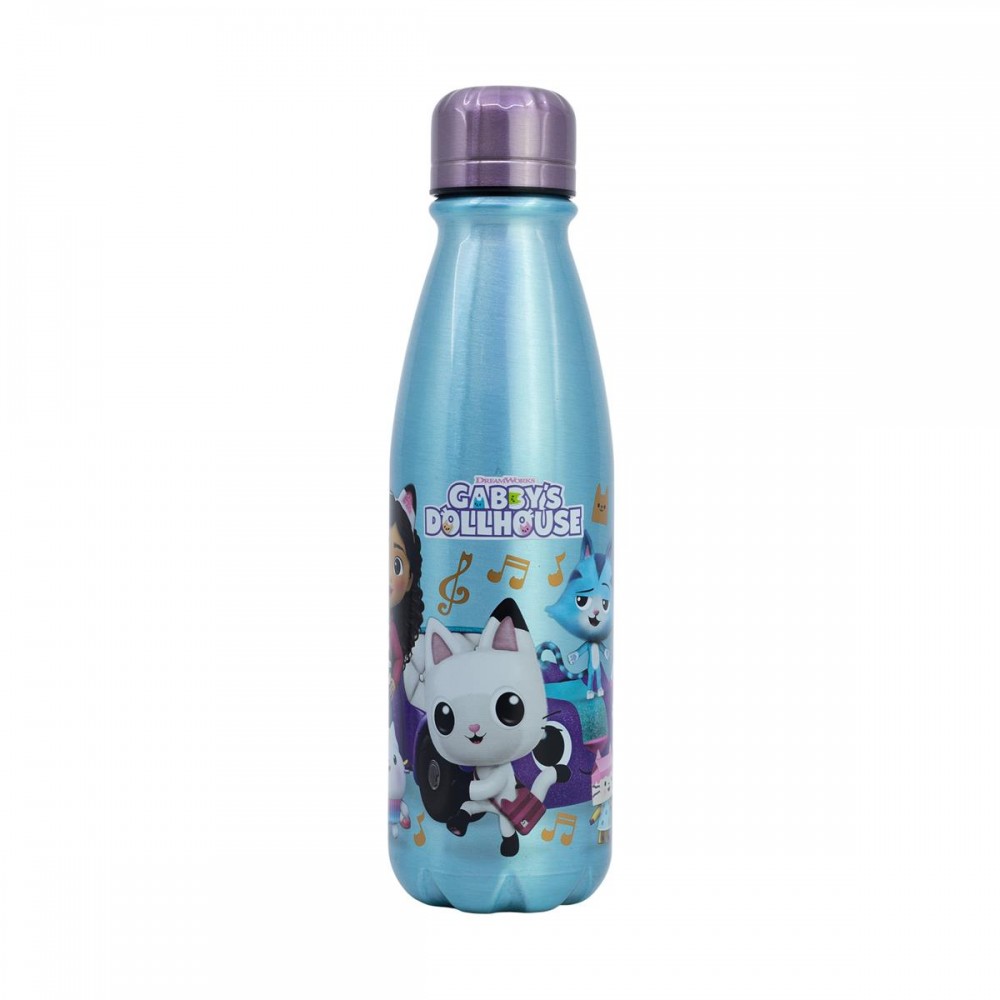 Stor: Gabby Dollhouse - Daily Aluminium Bottle (600ml) (21240)