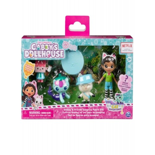 Spin Master Gabbys Dollhouse: Cat Adventures - Gabby  Friends Camping Figure Set (6067225)*