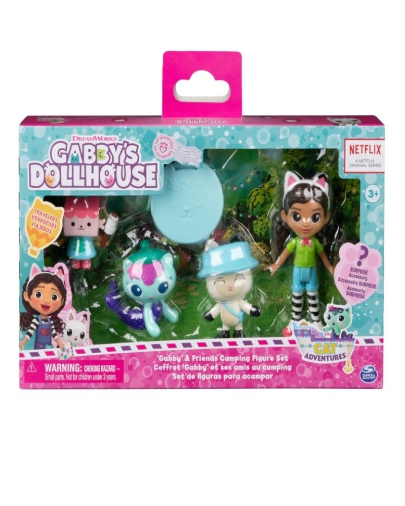 Spin Master Gabbys Dollhouse: Cat Adventures - Gabby  Friends Camping Figure Set (6067225)*