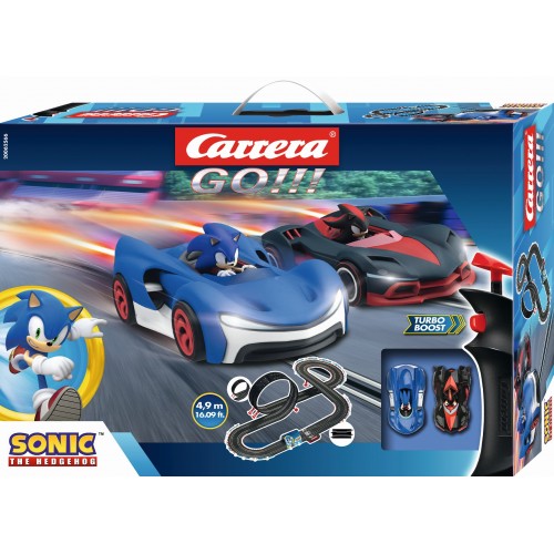 Carrera GO!!! Set: Sonic the Hedgehog 4.9 - 1:43 Slot Racing System (20062566)