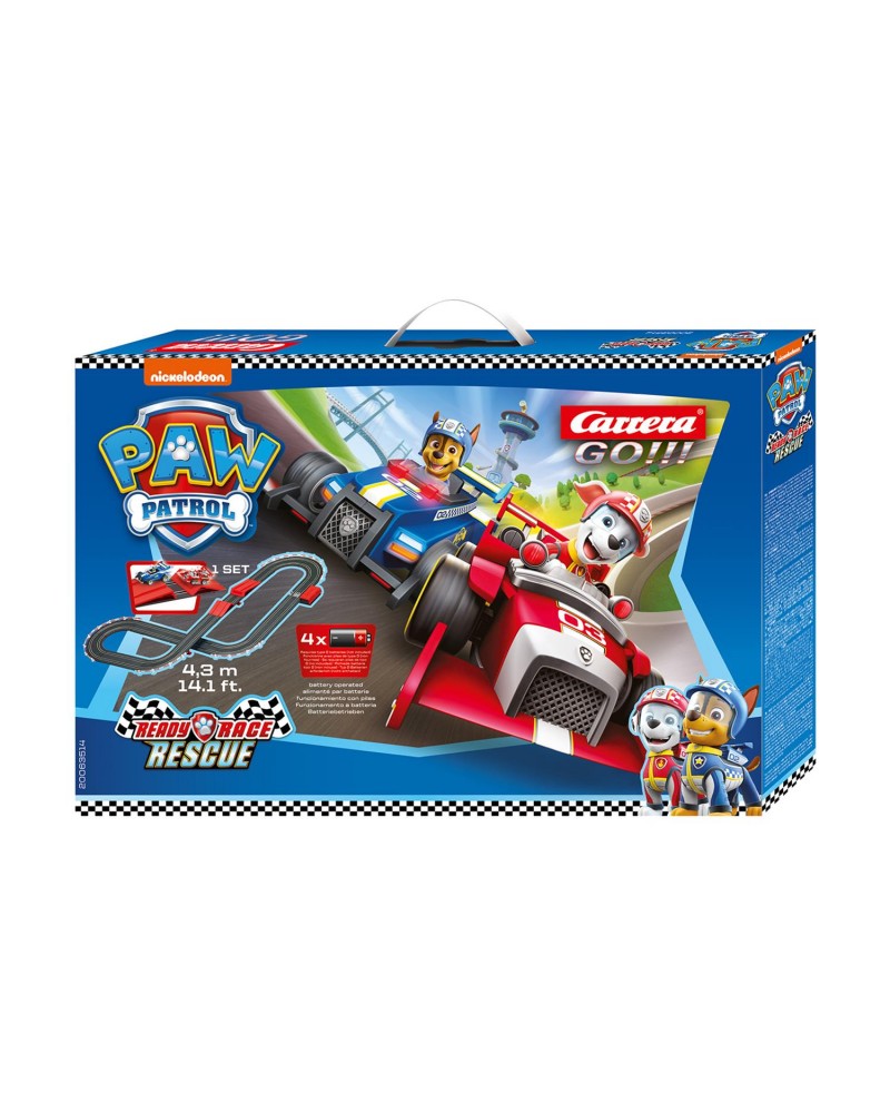 Carrera GO!!! Set: Paw Patrol - Ready Race Rescue - Battery Operated 1:43 (20063514)
