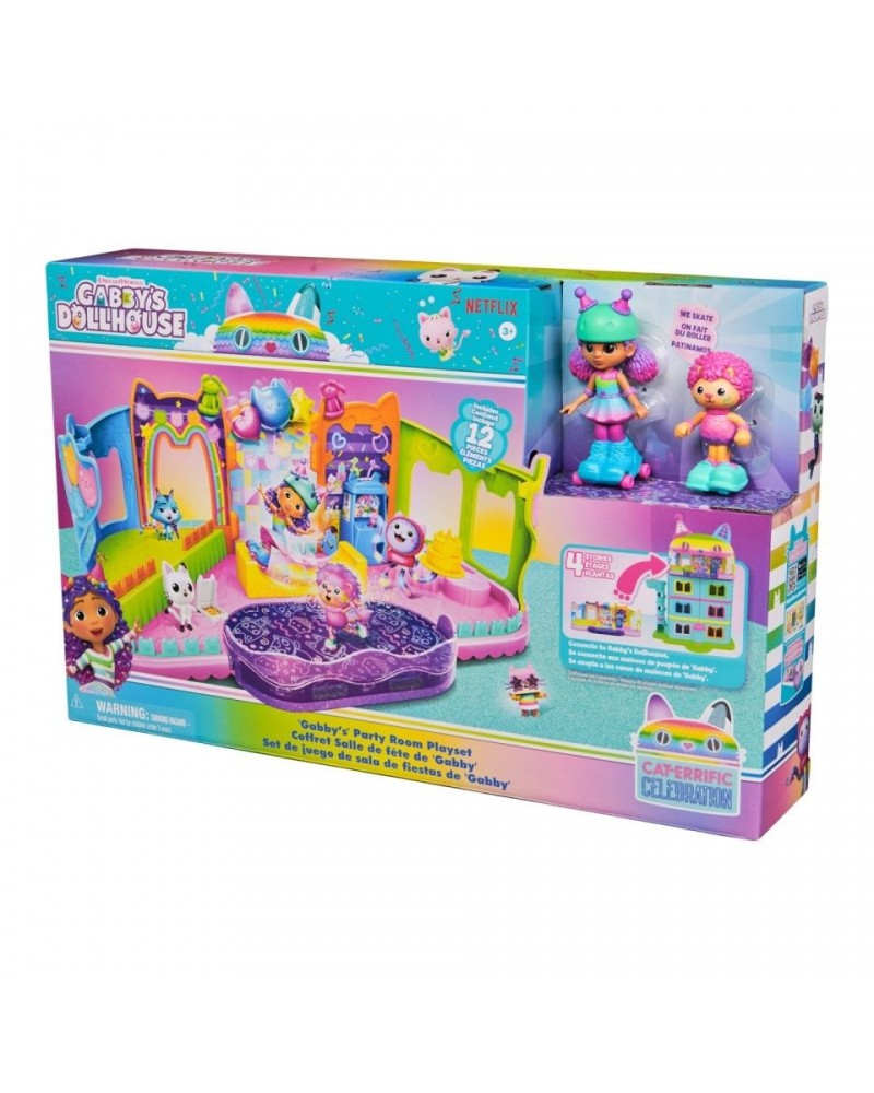 Spin Master Gabbys Dollhouse Attic  Skate Park Playset (6069755)