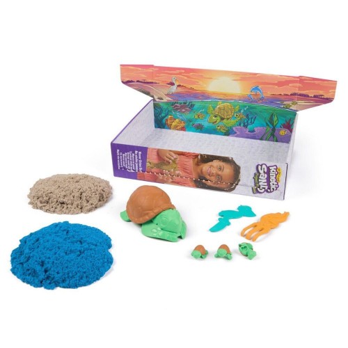 Spin Master Kinetic Sand: The One  Only Project Planet - Turtle Beach (6069781)