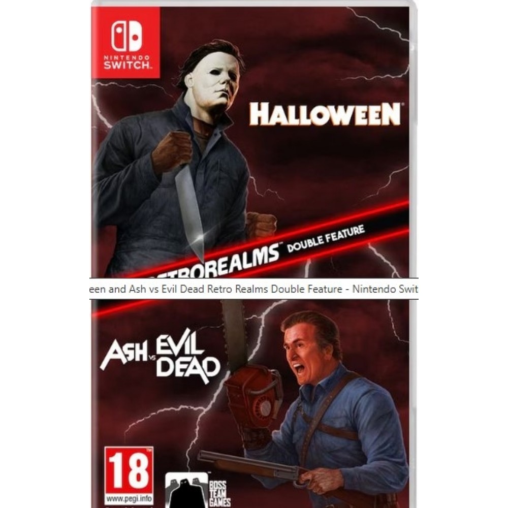 NSW Halloween and Ash vs Evil Dead Retro Realms Double Feature