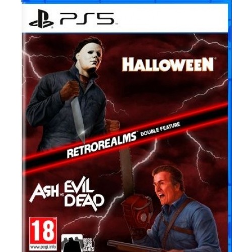 PS5 Halloween and Ash vs Evil Dead Retro Realms Double Feature