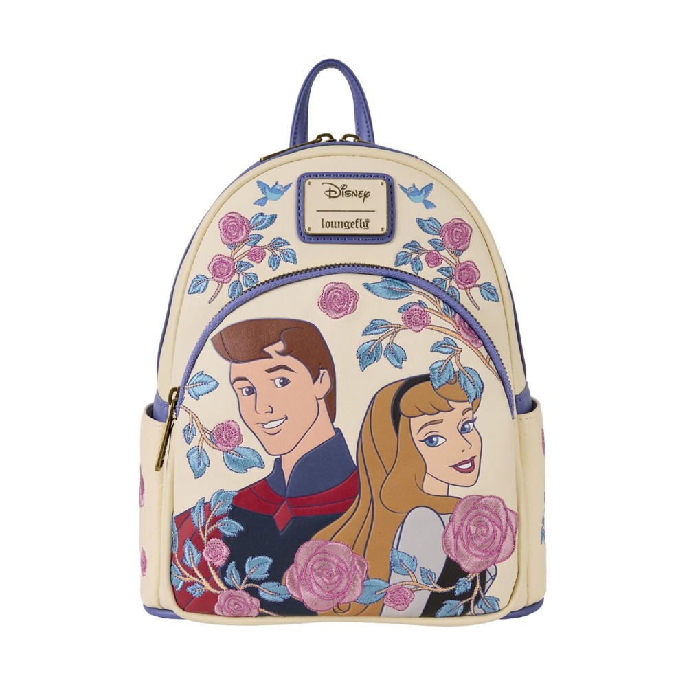 Loungefly Disney: Princess Aurora &amp; Prince Phillip Mini Backpack(WDBK4024)