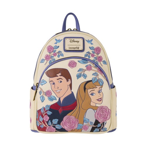 Loungefly Disney: Princess Aurora &amp; Prince Phillip Mini Backpack(WDBK4024)