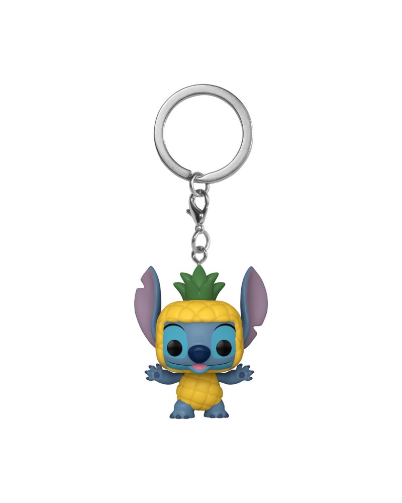 Funko Pocket Pop! Disney: Lilo &amp; Stitch - Stitch As Pineapple Vinyl Figure Keychain