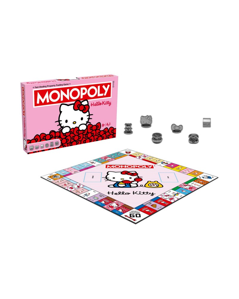 Winning Moves: Monopoly - Hello Kitty Board Game (English Language) (WM04863-EN1)