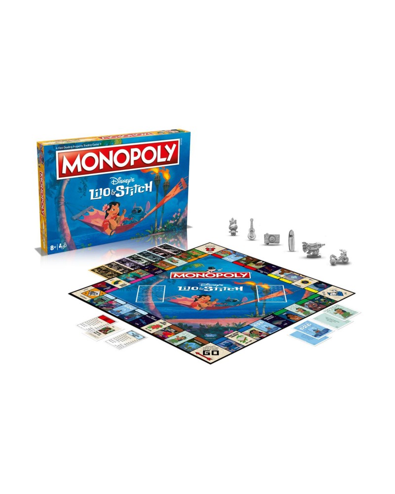 Winning Moves: Monopoly - Lilo  Stitch Board Game (WM02869-EN1)