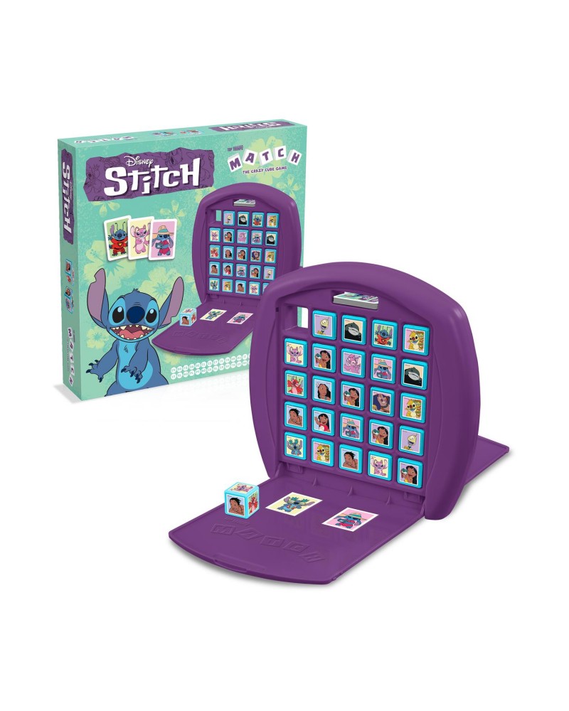Winning Moves: TopTrumps - Lilo  Stitch Match Cube Game (WM04815-ML1)