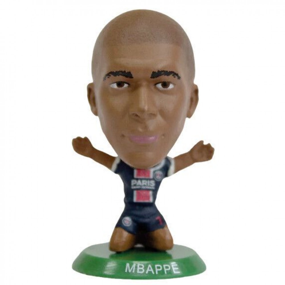 Creative Toys - Soccerstarz: Paris St Germain Kylian Mbappe - Home Kit (Classic Kit) Figure (405356)