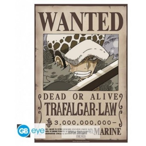 Abysse One Piece - Wanted Law Poster Chibi (52x38cm) (GBYDCO626)