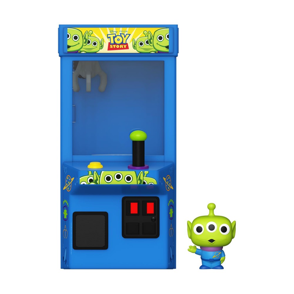 Funko Bitty Pop! Arcade: Toy Story - Alien (Glows in The Dark) Display Case &amp; Vinyl Figure