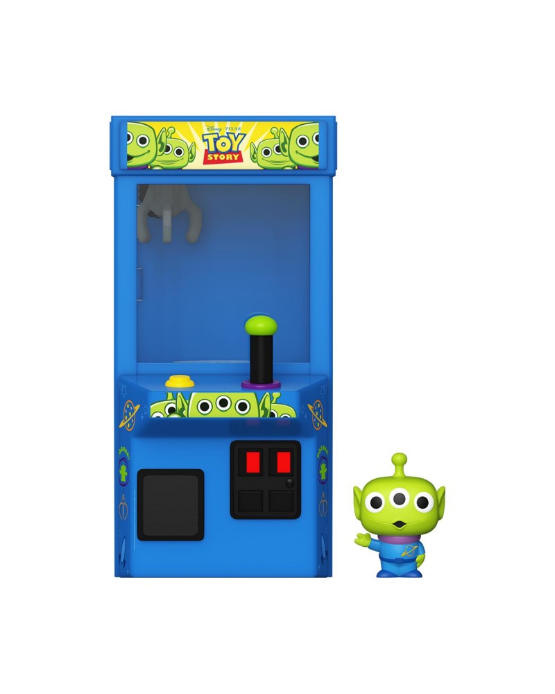 Funko Bitty Pop! Arcade: Toy Story - Alien (Glows in The Dark) Display Case &amp; Vinyl Figure