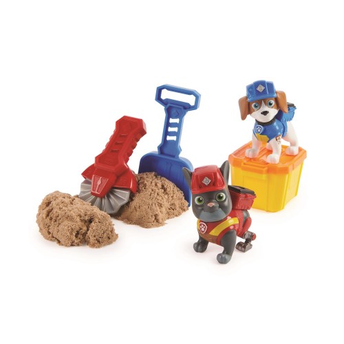 Spin Master Paw Patrol: Rubble  Crew - Charger  Wheeler Build-it Pack (20141514)