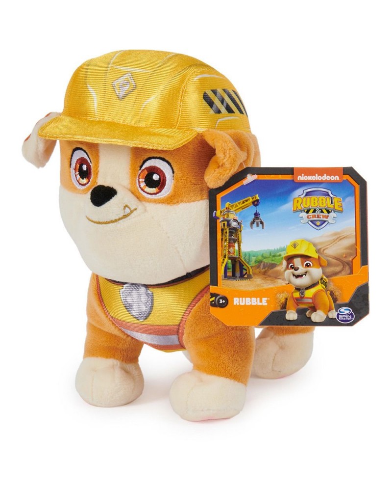 Spin Master Paw Patrol: Rubble  Crew - Rubble Plush (20147384)