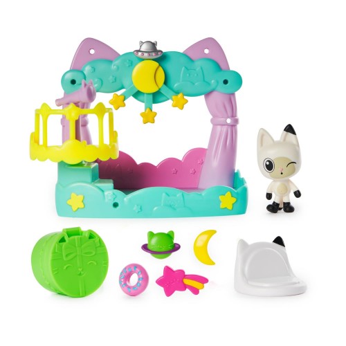 Gabbys Dollhouse: Cat-Errific Celebration - Pandy Paws Dreamy Lookout Balcony Set (20146519)