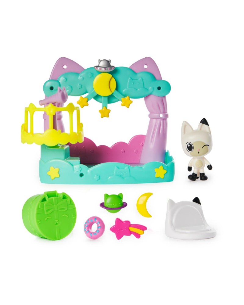 Gabbys Dollhouse: Cat-Errific Celebration - Pandy Paws Dreamy Lookout Balcony Set (20146519)