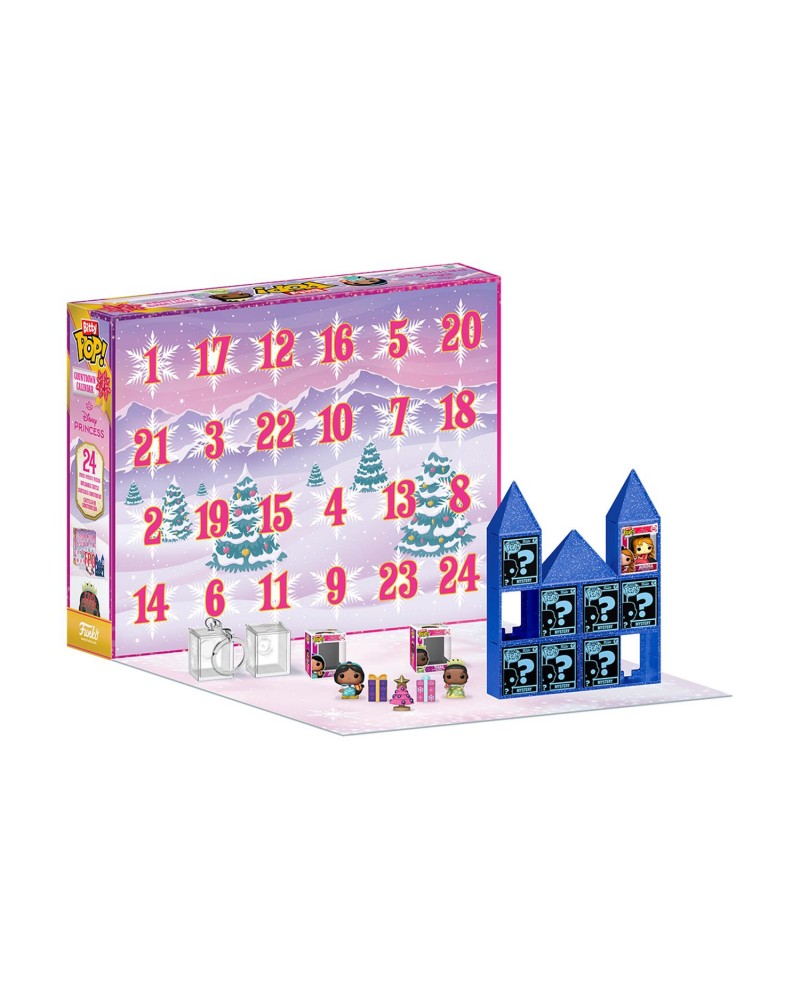 Funko Bitty Pop! Countdown Calendar: Disney Princess - Buildable Castle Vinyl Figure