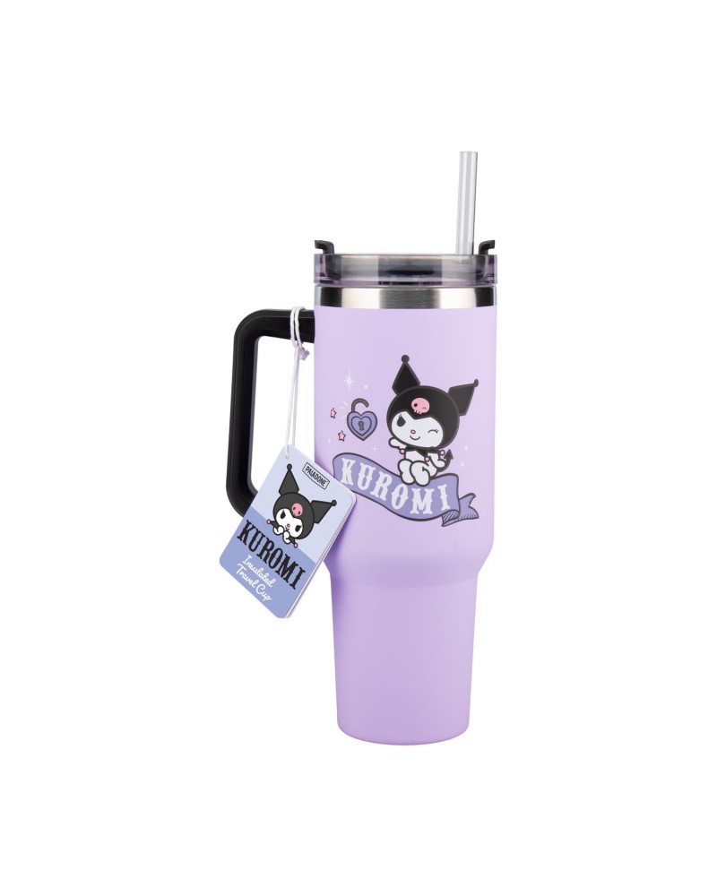Paladone: Kuromi - Multiway Travel Cup and Straw (900ml) (PP14604KUR)