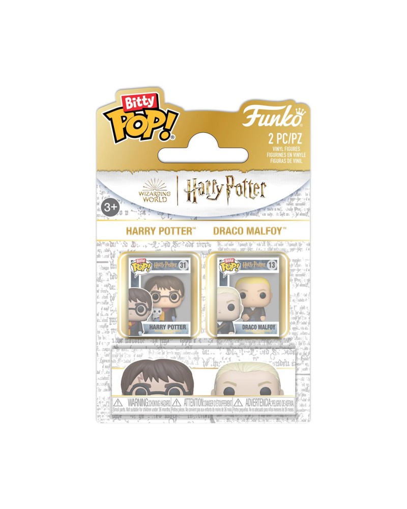 Funko Bitty Pop! 2-pack: Harry Potter - Harry Potter &amp; Draco Vinyl Figures