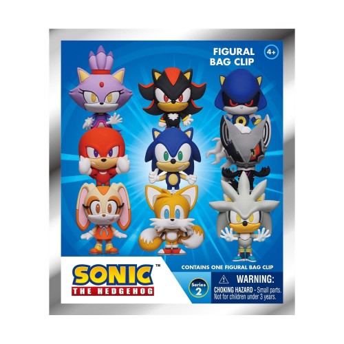 Monogram: Sonic (Blind Bag/Random) 3D Foam Bag Clips Figures