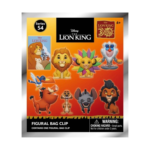 Monogram Disney: Lion King (Blind Bag/Random) 3D Foam Bag Clips Figures