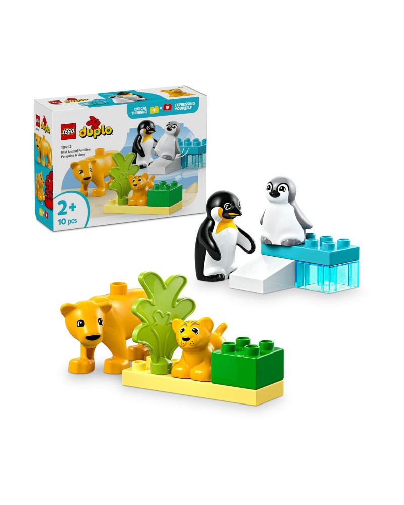 LEGO® DUPLO®: Wild Animal Families: Penguins &Lions (10442)