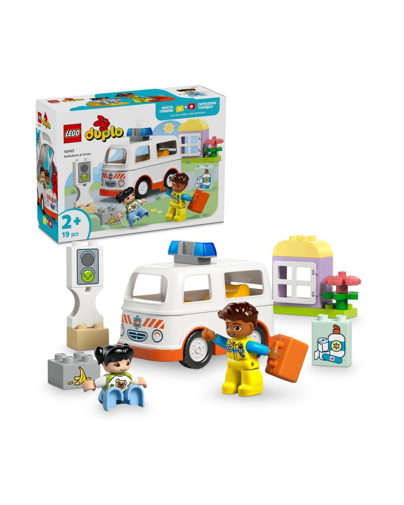 LEGO® DUPLO®: Ambulance &amp; Driver (10447)