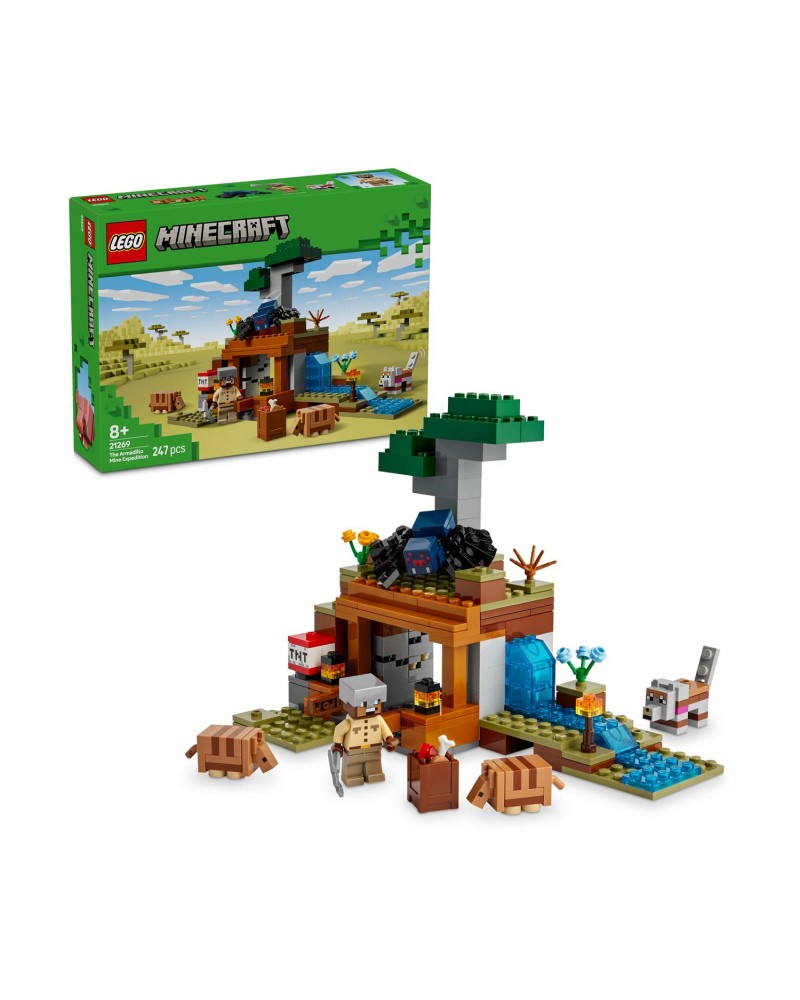 LEGO® Minecraft®: The Armadillo Mine Expedition (21269)