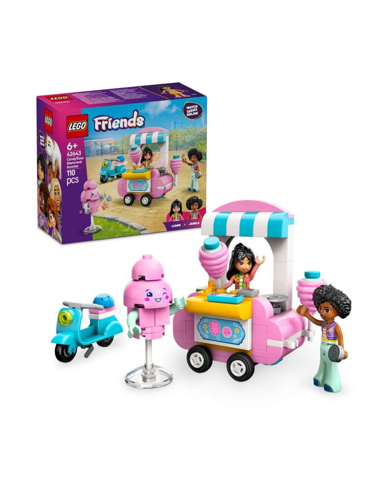 LEGO® Friends: Cotton Candy Stand and Scooter (42643)
