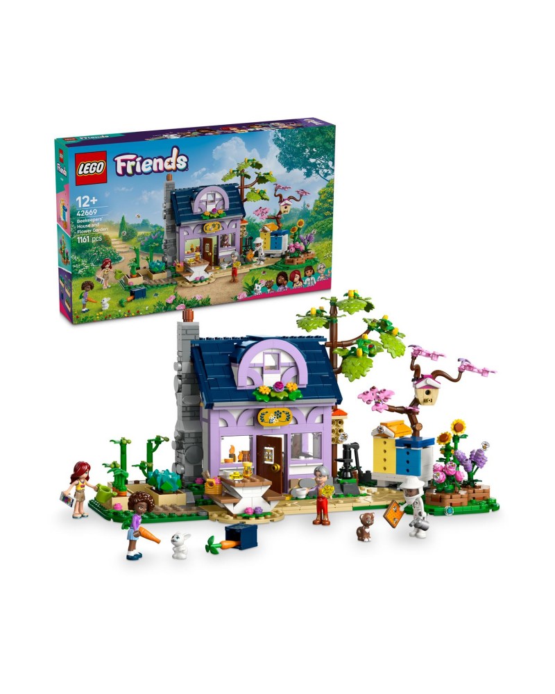 LEGO® Friends: Beekeepers’ House and Flower Garden (42669)