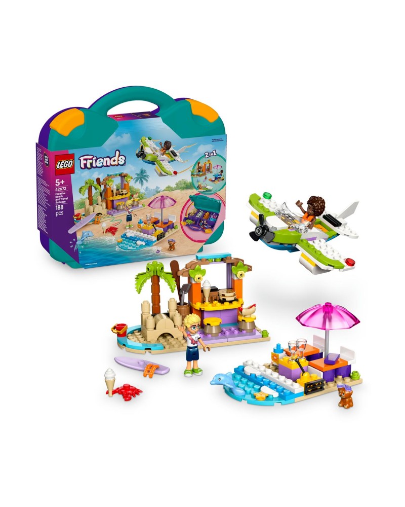 LEGO® Friends: Creative Beach and Travel Suitcase (42672)